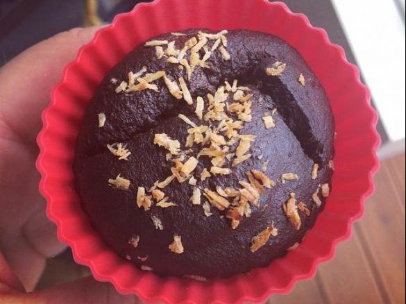 Dietetyczne babeczki bananowo-kakaowe (bez cukru)