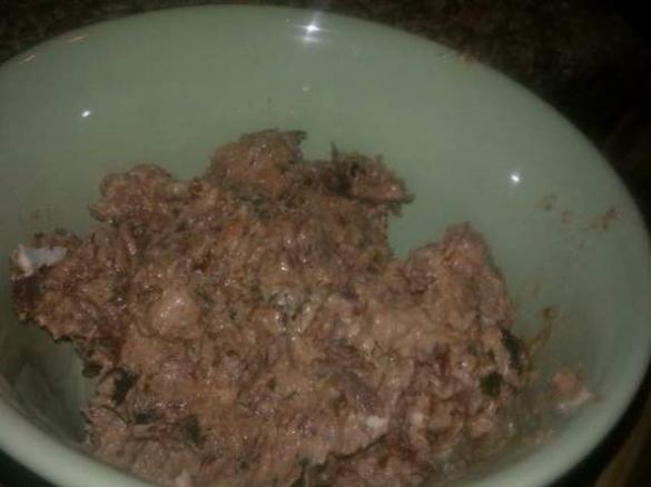 Pasta z suszonych pomidorów, z serem i czosnkiem