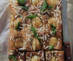 Ciasto z mąki kokosowej z owocami