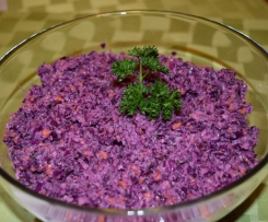Surówka z czerwonej kapusty