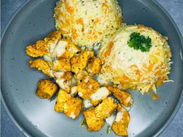 Kurczak z warzywnym ryżem | Thermomaniak.pl