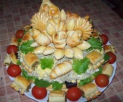 Wiosenny bukiet ( i swietna ozdoba i przystawka na swieta)