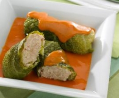 Gołąbki w sosie pomidorowym