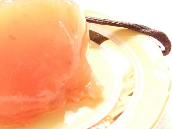 Dżem brzoskwiniowy z wanilią