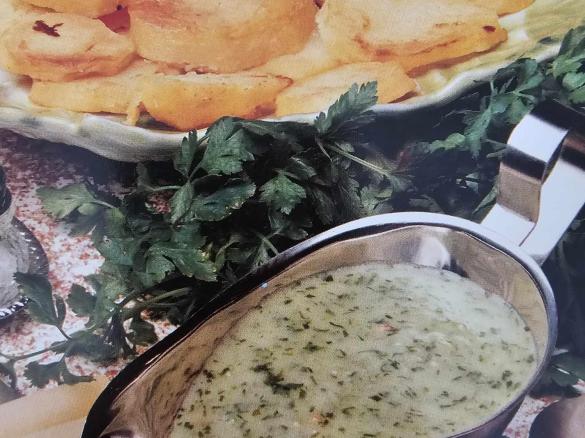 sos z natki pietruszki