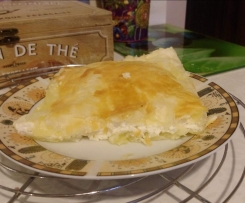 Szybki, niedrogi obiad - masa serowa zapiekana w cieście francuskim