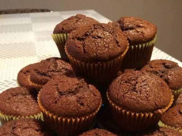 Wariant Muffinki czekoladowo-bakaliowe