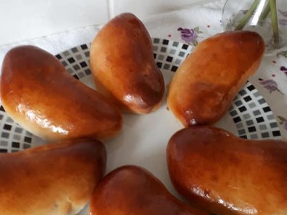 Drożdżówki z jabłkiem