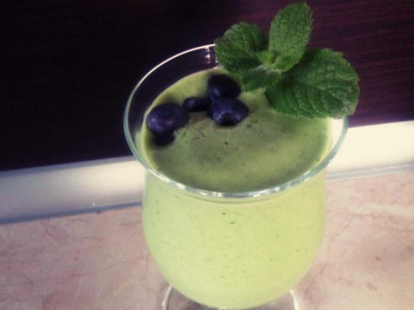 Koktajl szpinakowy