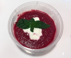 Zupa krem z pieczonych buraków