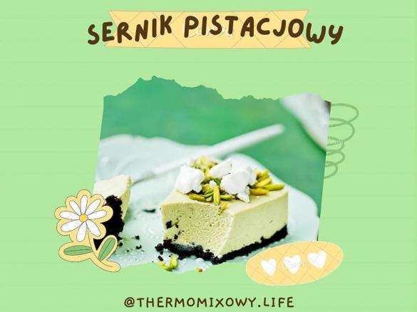 Sernik Pistacjowy