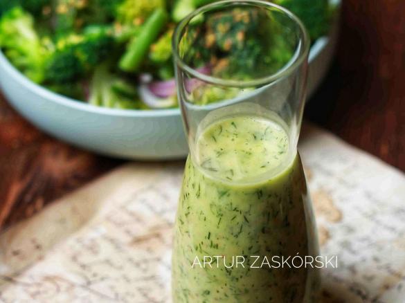 VINEGRETT ZE ŚWIEŻEJ POMARAŃCZY I KOPERKU