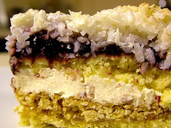 Świąteczne ciasto sezamowo-kokosowe ;o)