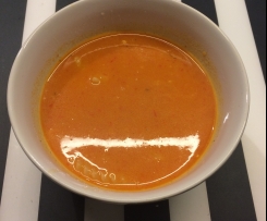 Zupa krem z papryki czerwonej