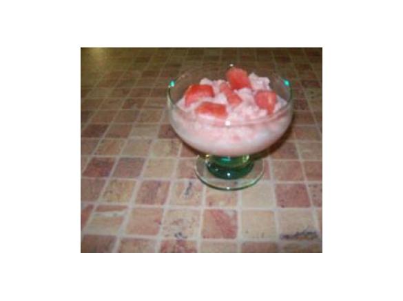 Zdrowe lody-sorbet arbuzowo-jogurtowe w 1minute