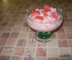 Zdrowe lody-sorbet arbuzowo-jogurtowe w 1minute