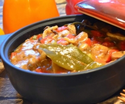 Gulasz z pieczarkami