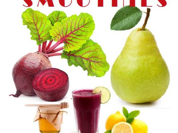 SMOOTHIES gruszkowo buraczane