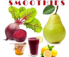 SMOOTHIES gruszkowo buraczane