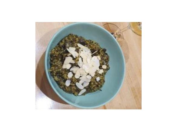 Dietetyczne risotto z pieczarkami