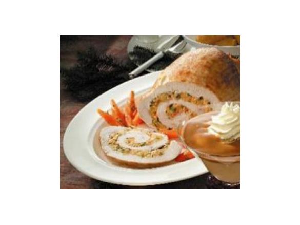 Świąteczna rolada z indyka