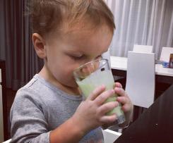 #30koktajliw30dni (ananas, banan, szpinak, limonka) koktajl