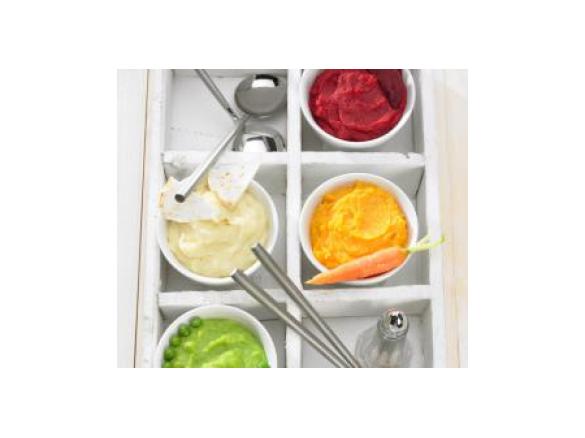 Puree z ziemniakow i warzyw