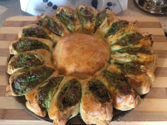 Ciasto ze szpinakiem