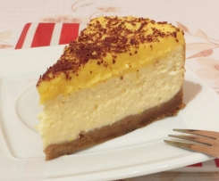 Świąteczny sernik z musem pomarańczowym