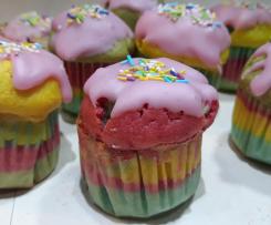 Kolorowe muffinki / babeczki