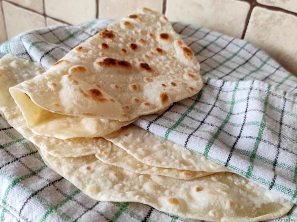 Domowe tortille pszenne