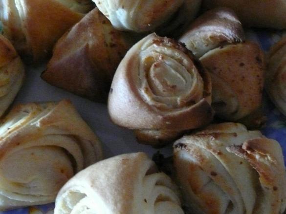 Czosnkowe trójkąty