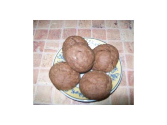 Ciasteczka mocno czekoladowe