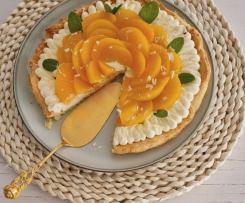 EKSPRESOWA TARTA Z BRZOSKWINIAMI