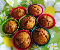 MUFFINY Z KINDER CZEKOLADKAMI