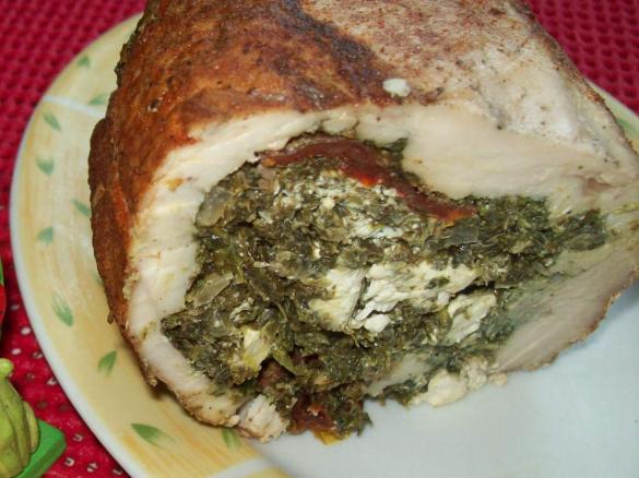 Świąteczna  rolada z kurczaka