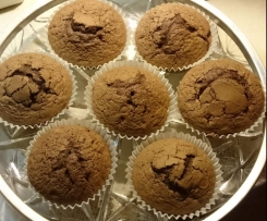 Muffinki czekoladowe z nutellą