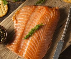 łosoś z twarożkiem