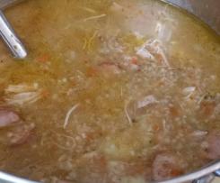 Krupnik z udkiem i kiełbasą IKA