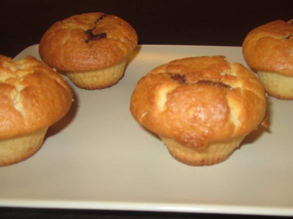 Muffinki z nutellą