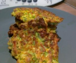 Placki z cukinii z kurkami