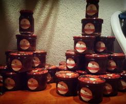 Dżem truskawkowy z białą czekoladą