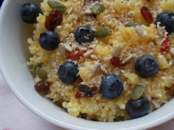 Kasza jaglana na słodko