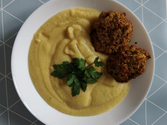 Zupa krem z białych warzyw