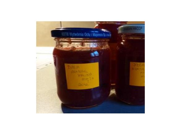 Dżem malinowo-ananasowy :-)