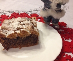 ŚWIĄTECZNE CIASTO  Z MAKOWO-JABŁKOWĄ MASĄ