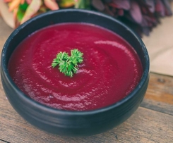 Zupa krem z buraczków wege