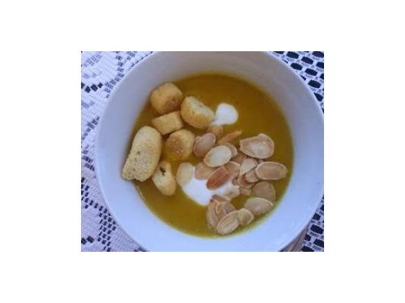 Zupa krem z dynii z imbirem