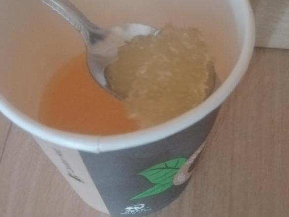 Gazowany sorbet pomarańczowy