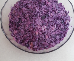 Surówka z czerwonej kapusty